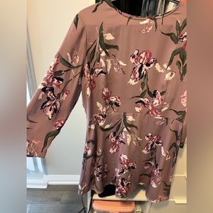 Barely used floral Dynamite mini dress for sale, perfect condition